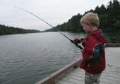 Boy Fishing