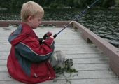 Boy Fishing