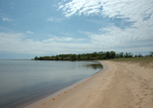 Caribou Island Beach and Bay